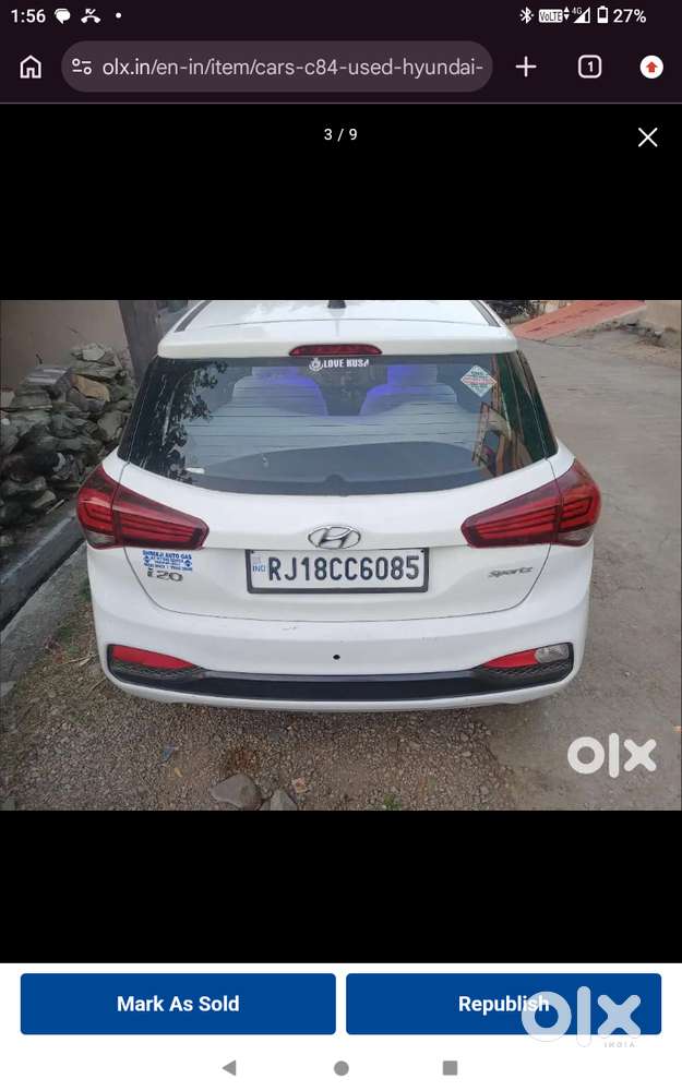 Hyundai I20 2018 Petrol Cng