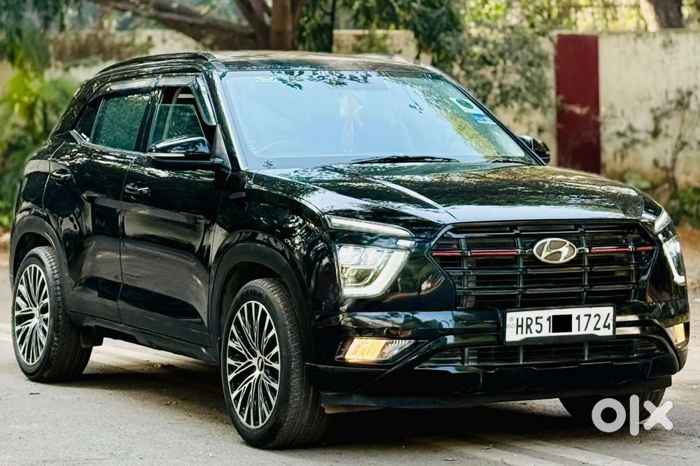 Hyundai Creta 1.5 S Plus Knight Petrol, 2024, Petrol