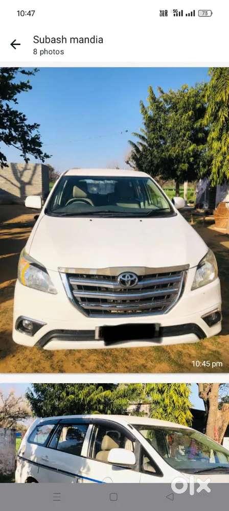 Innova 2012 Model First Owner Km Givan By 194000