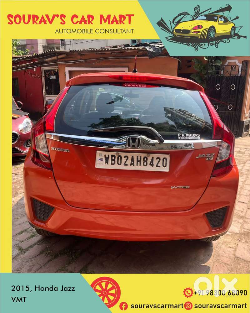 Honda Jazz 1.2 V I Vtec, 2015, Petrol