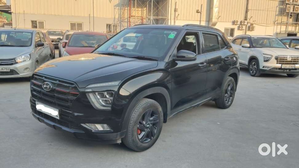 Hyundai Creta 1.5 S Plus Knight Petrol, 2022, Petrol