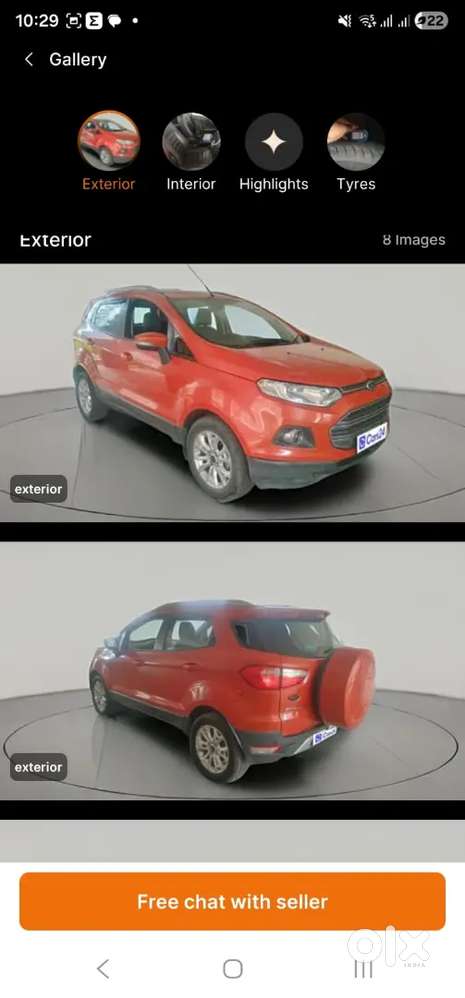 Ford Ecosport 2014 Petrol Well Maintained