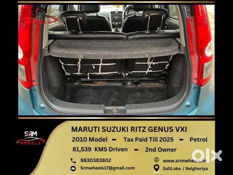 Maruti Suzuki Ritz Genus Vxi, 2010, Petrol