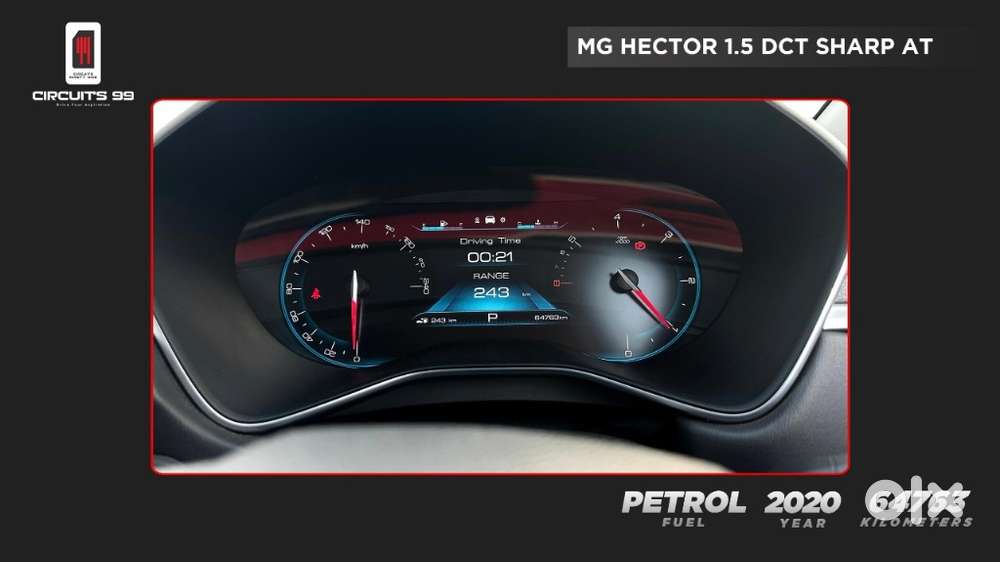 Mg Hector 1.5 Dct Sharp, 2020, Petrol
