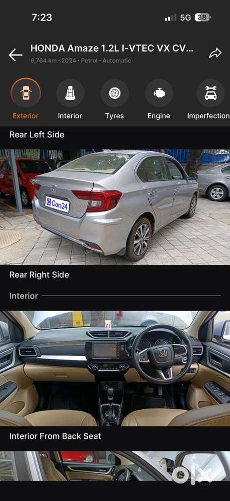 Honda Amaze Vx 2024