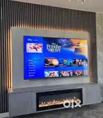 INSIDE SOUND BAR SEPAKAR LED TV 32 INCH ANDROID LED TV ON SIDE WARRANT