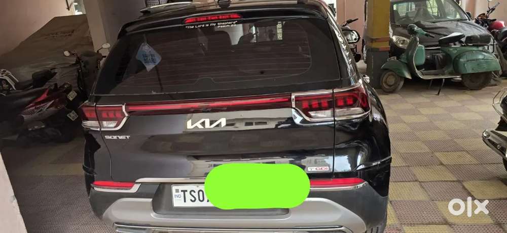 Kia Sonet Htx 1.0 Turbo Imt (2022) – Black  Single Owner  35000kms