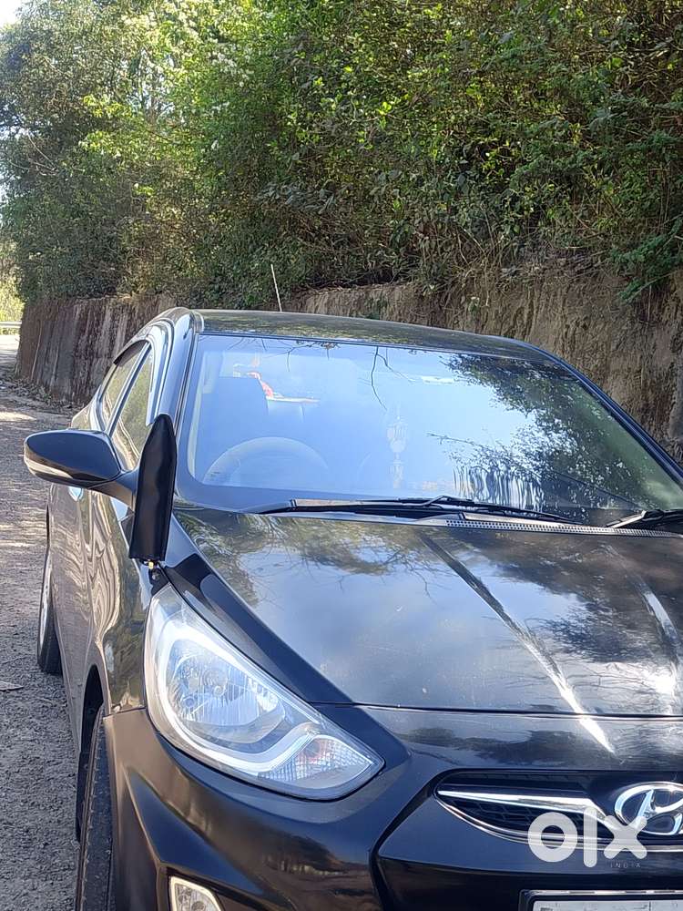 Verna 2013 Model Black Colour Fuel  Petrol