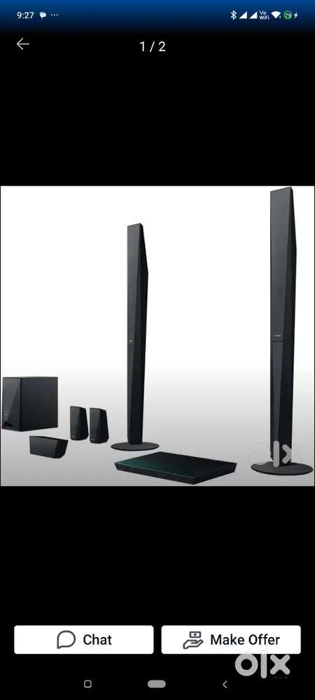 Sony Classic 5.1 , 1000 watts rms power , Home theater 2022
