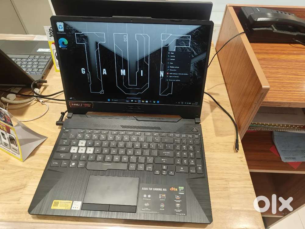 Brand new laptop with bill and box
