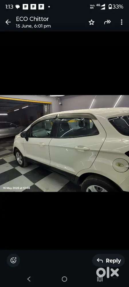 Ford Ecosport 2014 Diesel 124300 Km Driven