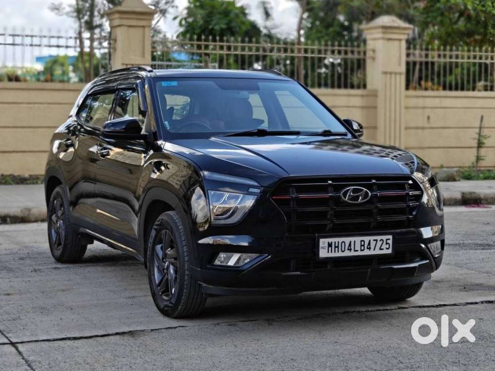 Hyundai Creta 1.5 S Plus Knight Petrol, 2022, Petrol