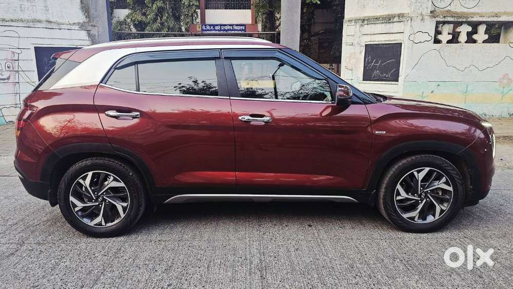 Hyundai Creta 1.5 Sx (o) Knight Diesel At Dual Tone, 2021, Diesel