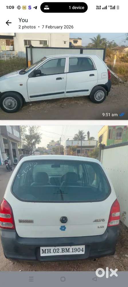 Maruti Suzuki Alto 2009 Petrol 50 Km Driven