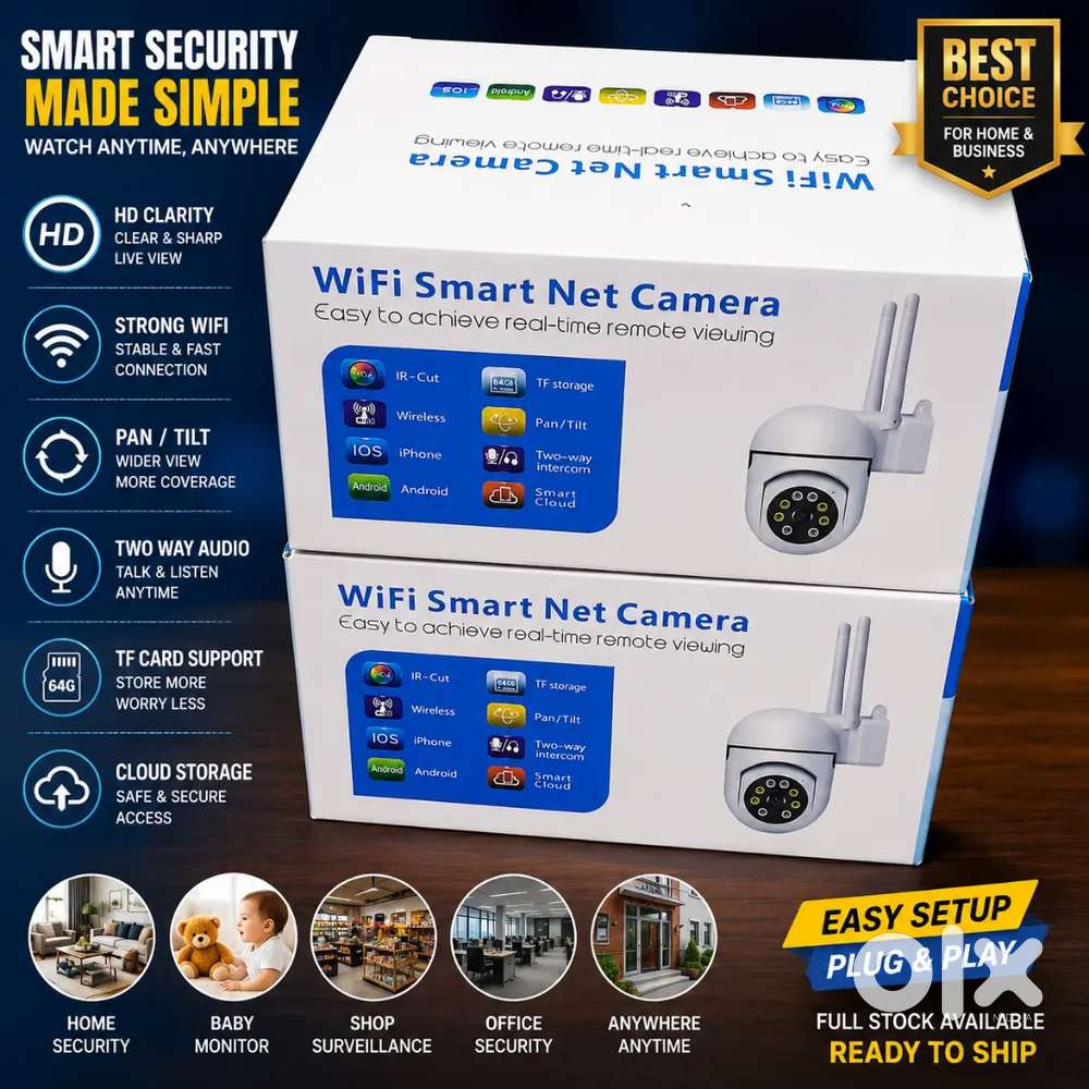 Wholesale Rate - WiFi Smart Security Camera