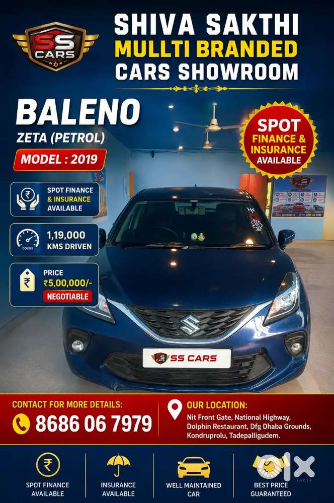 Maruti Suzuki Baleno 2019 Model