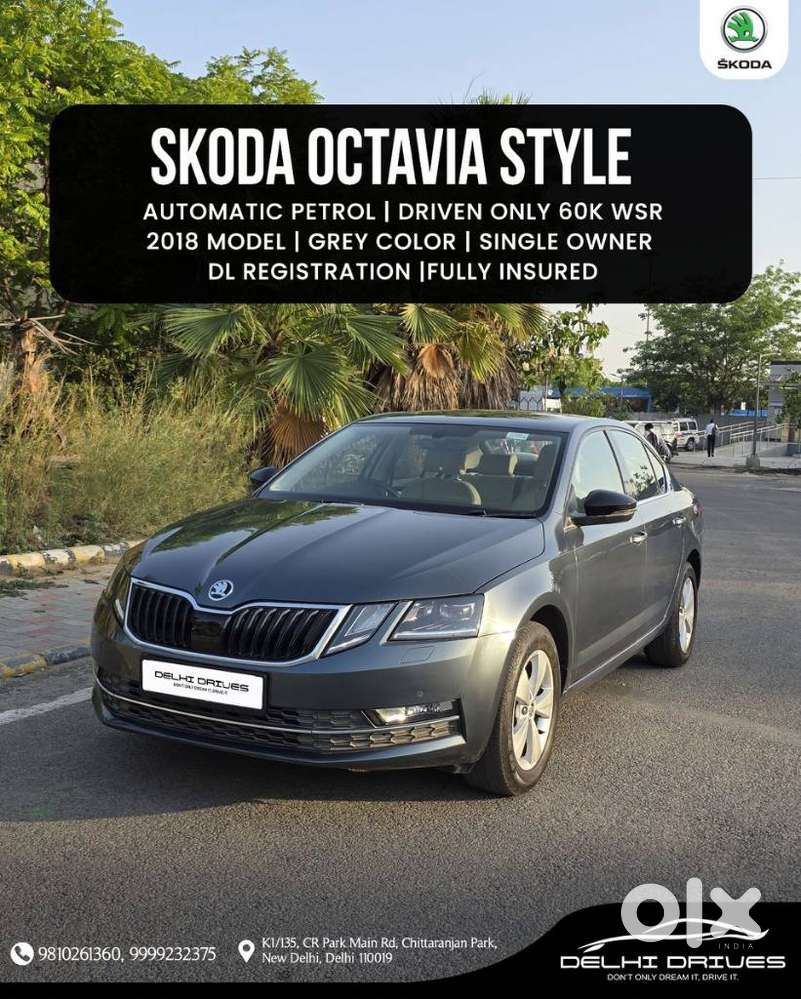Skoda Octavia 1.8 Tsi Style At, 2018, Petrol