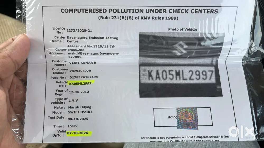 Maruti Suzuki Swift Dzire 2012