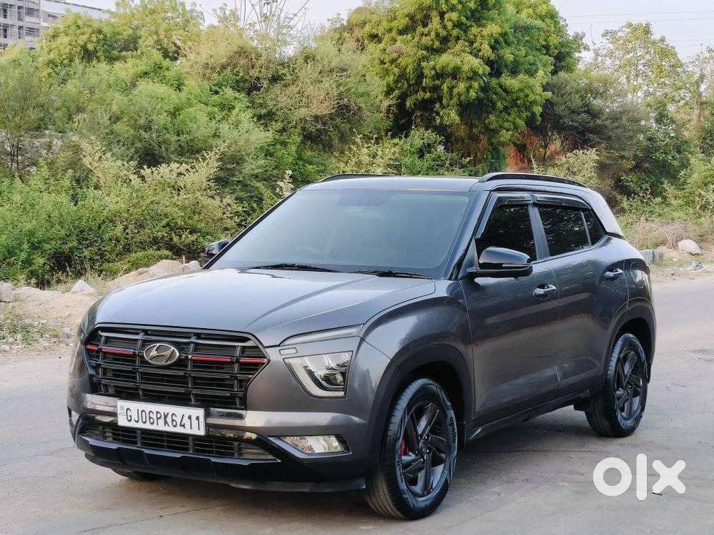 Hyundai Creta 1.5 S Plus Knight Petrol, 2022, Petrol