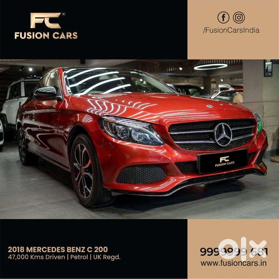 Mercedes-benz C-class C 200, 2018, Petrol