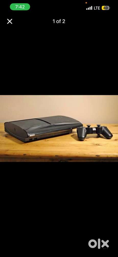 Ps3 super slim power supply and 500gb hard drive with