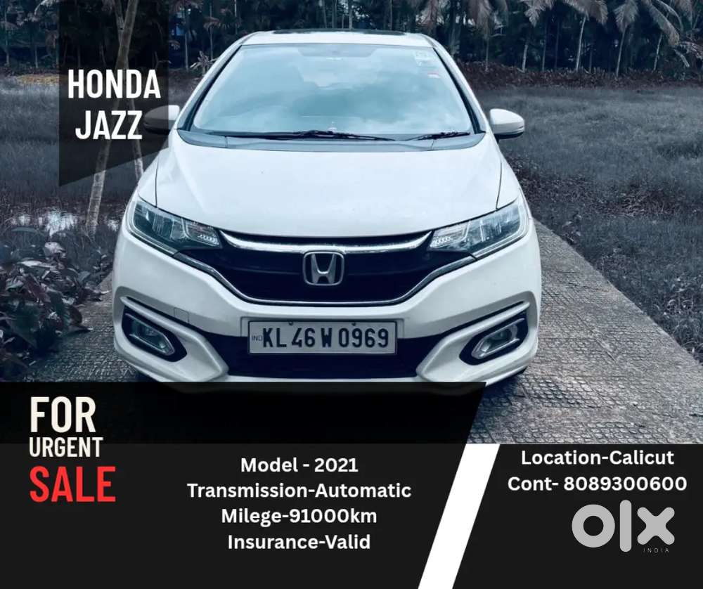 Honda Jazz 2021 Automatic Under Warranty