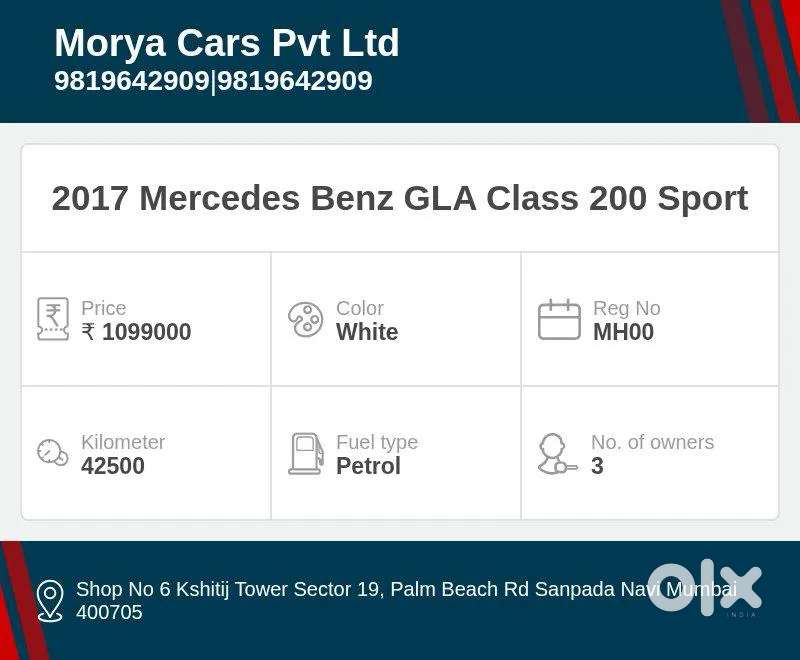 Mercedes-benz Gla Class 200 Sport Edition, 2017, Petrol