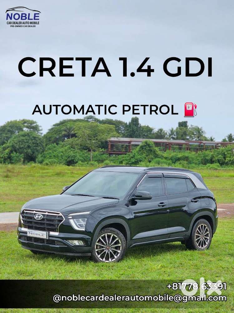 Hyundai Creta 1.4 Sx (o) Turbo Petrol Dct, 2021, Petrol