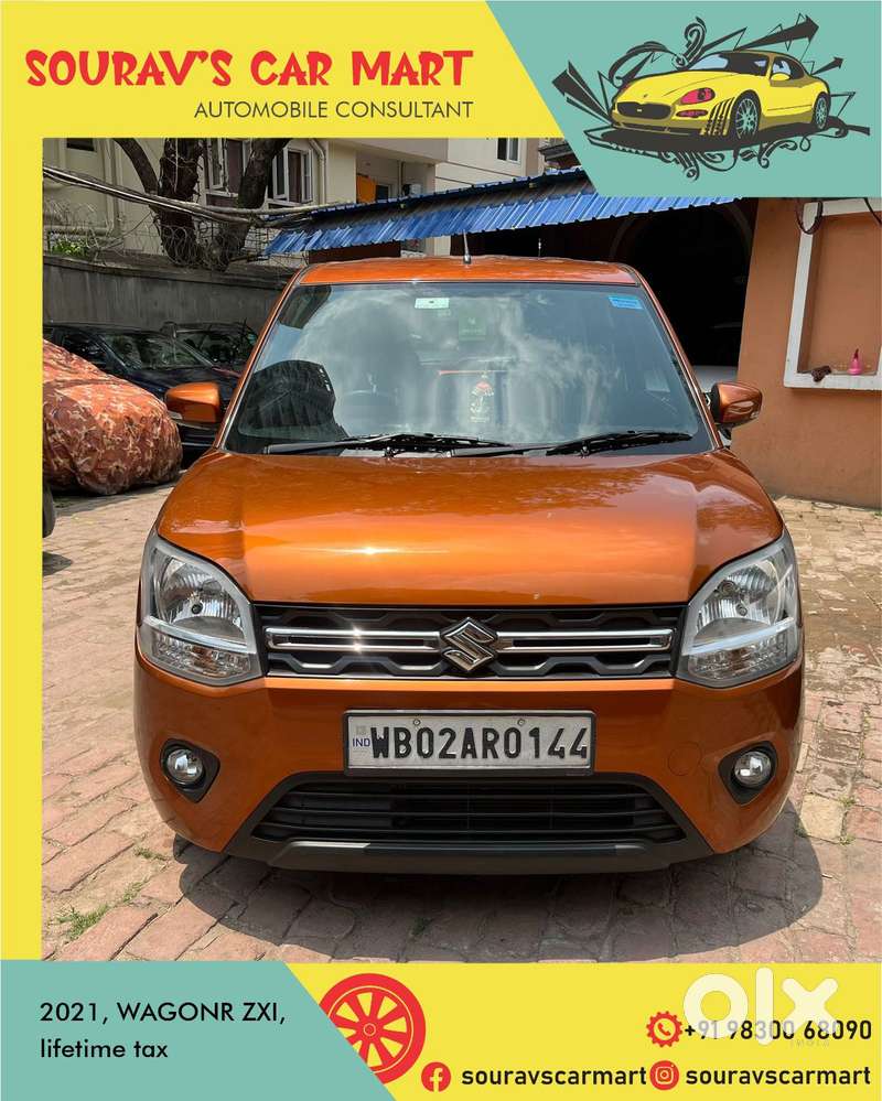 Maruti Suzuki Wagon R Zxi, 2021, Petrol