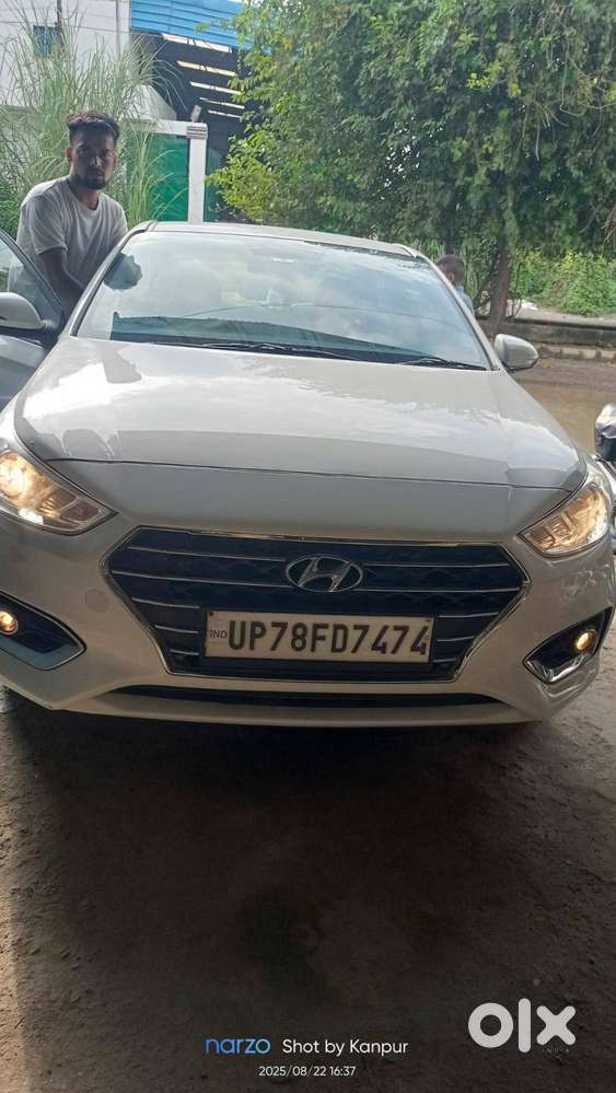 Sedan Car White Colour