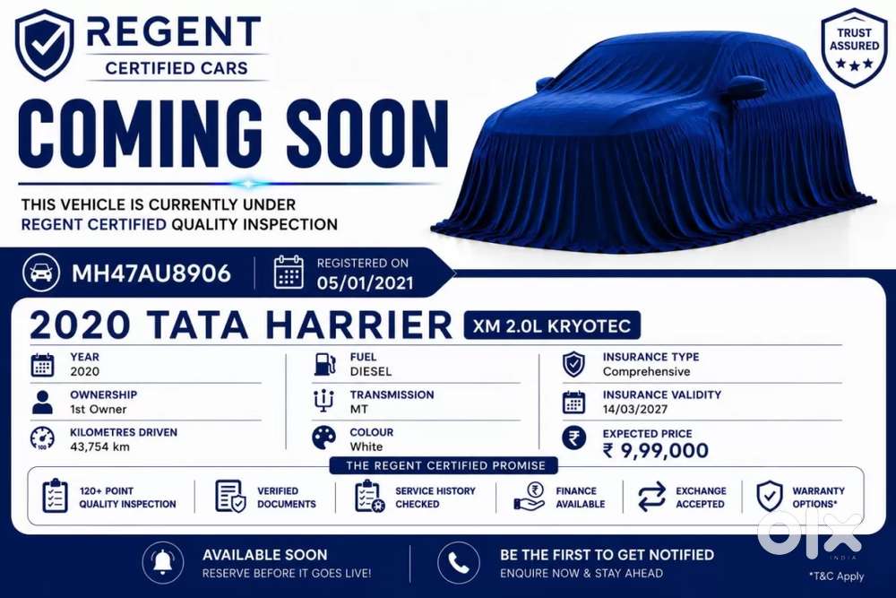 Tata Harrier Xm, 2020, Diesel