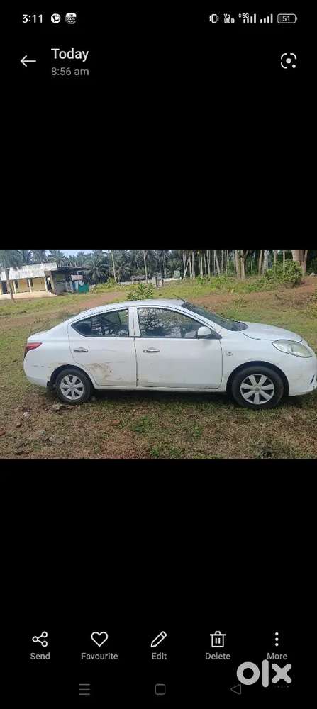White Car New Battery