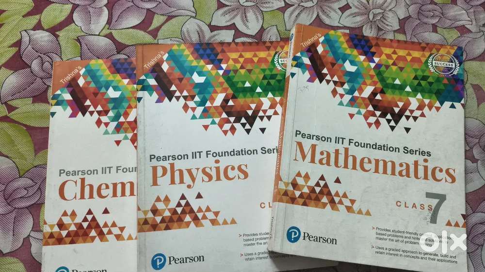 Books Pearson IIT Foundation Series For Class 7th Grade