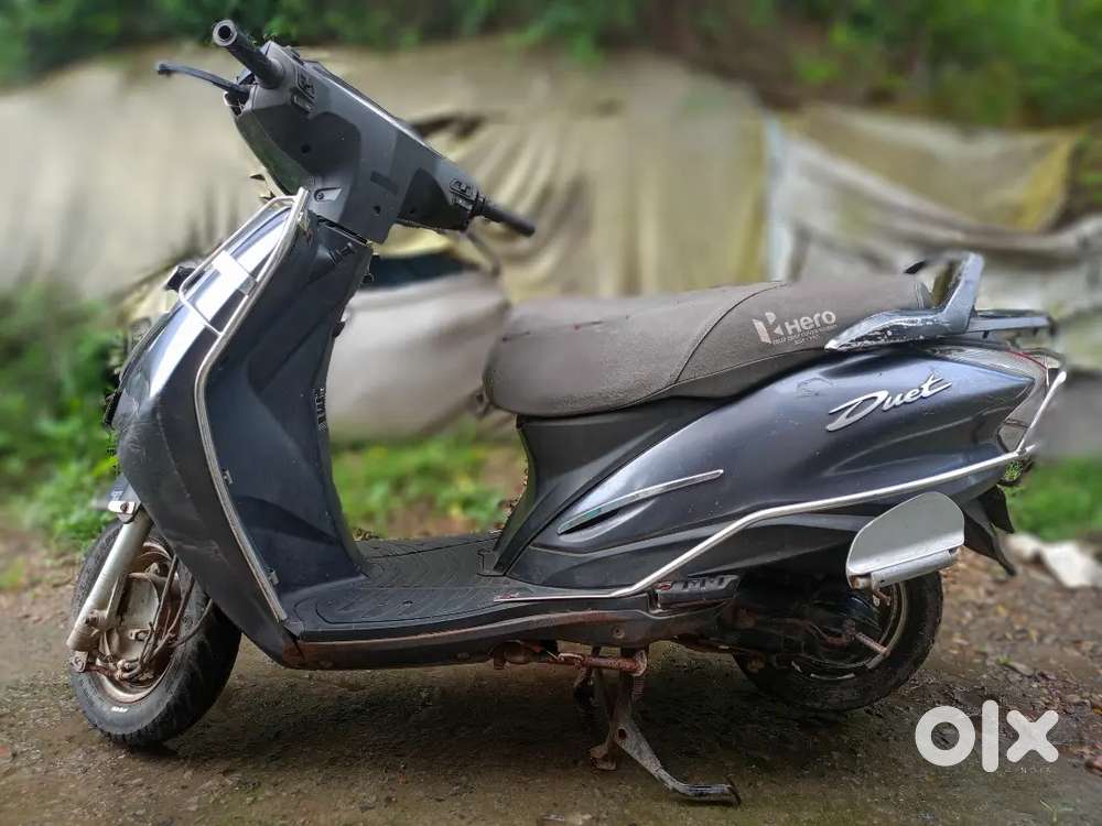 Scooter Hero Duet Grey Colour Duet Scooty Second Hand Price Used