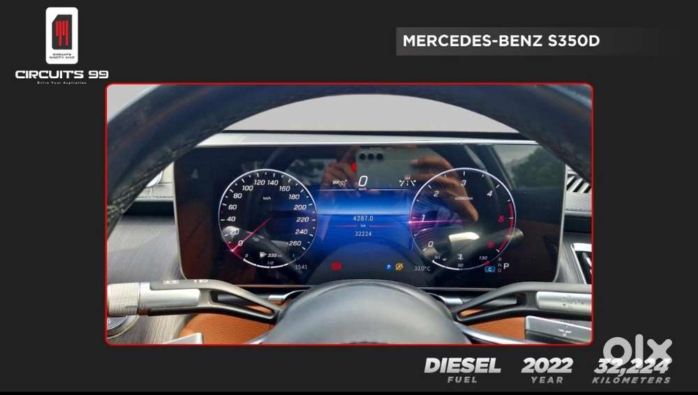 Mercedes-benz S-class S 350d, 2022, Diesel