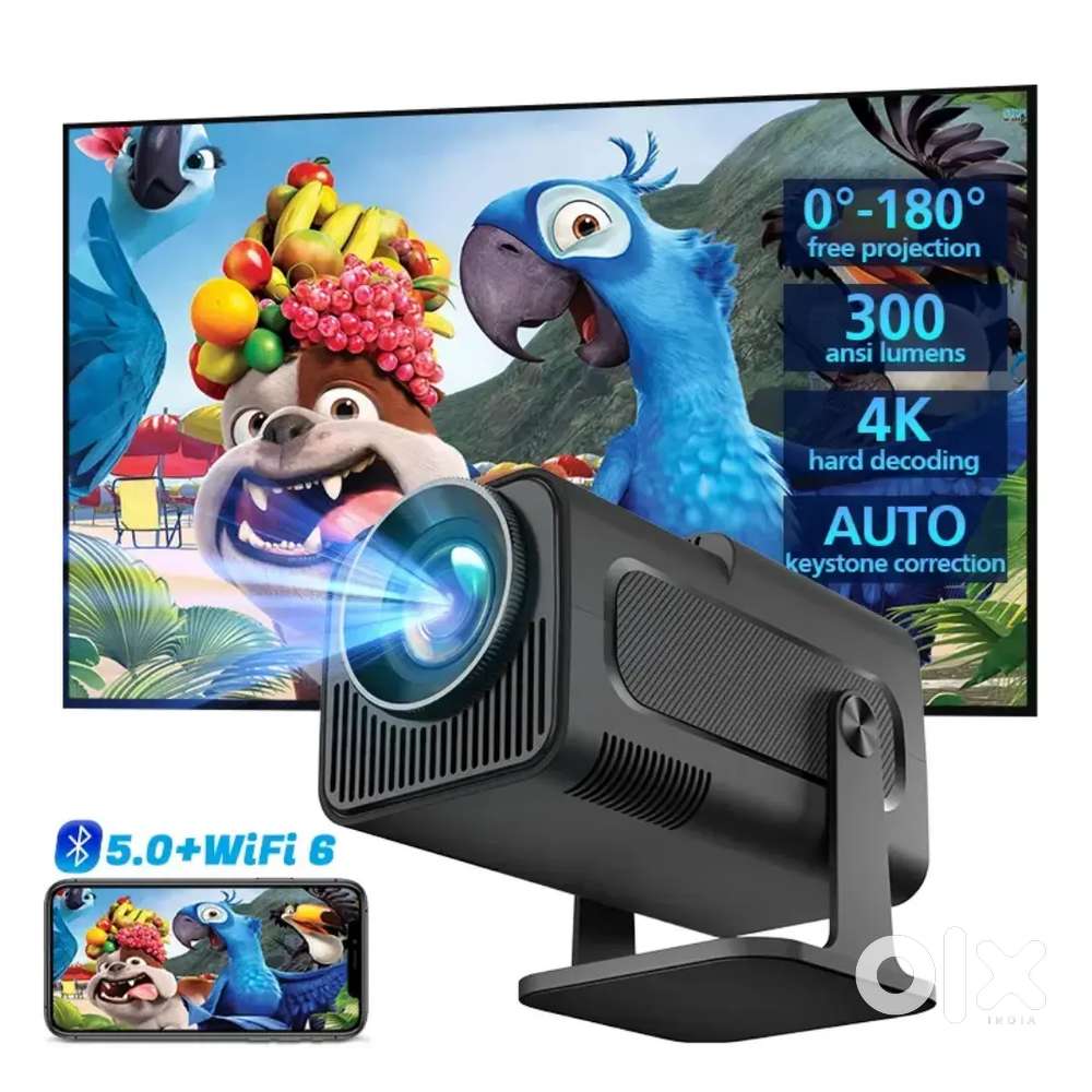 Live Demo 4K Portable Projector for Home & Outdoor Fun - TVs, Video ...