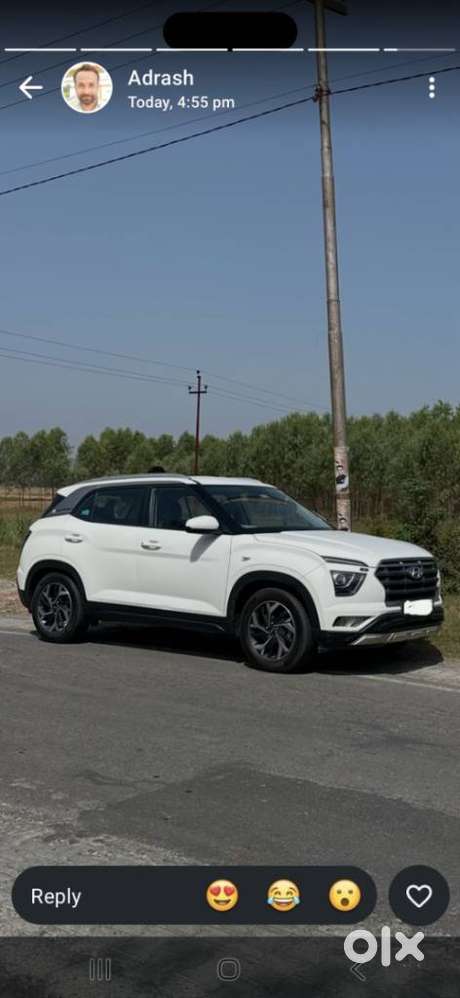 Hyundai Creta 1.5 Sx (o) Knight Ivt Petrol, 2021, Petrol
