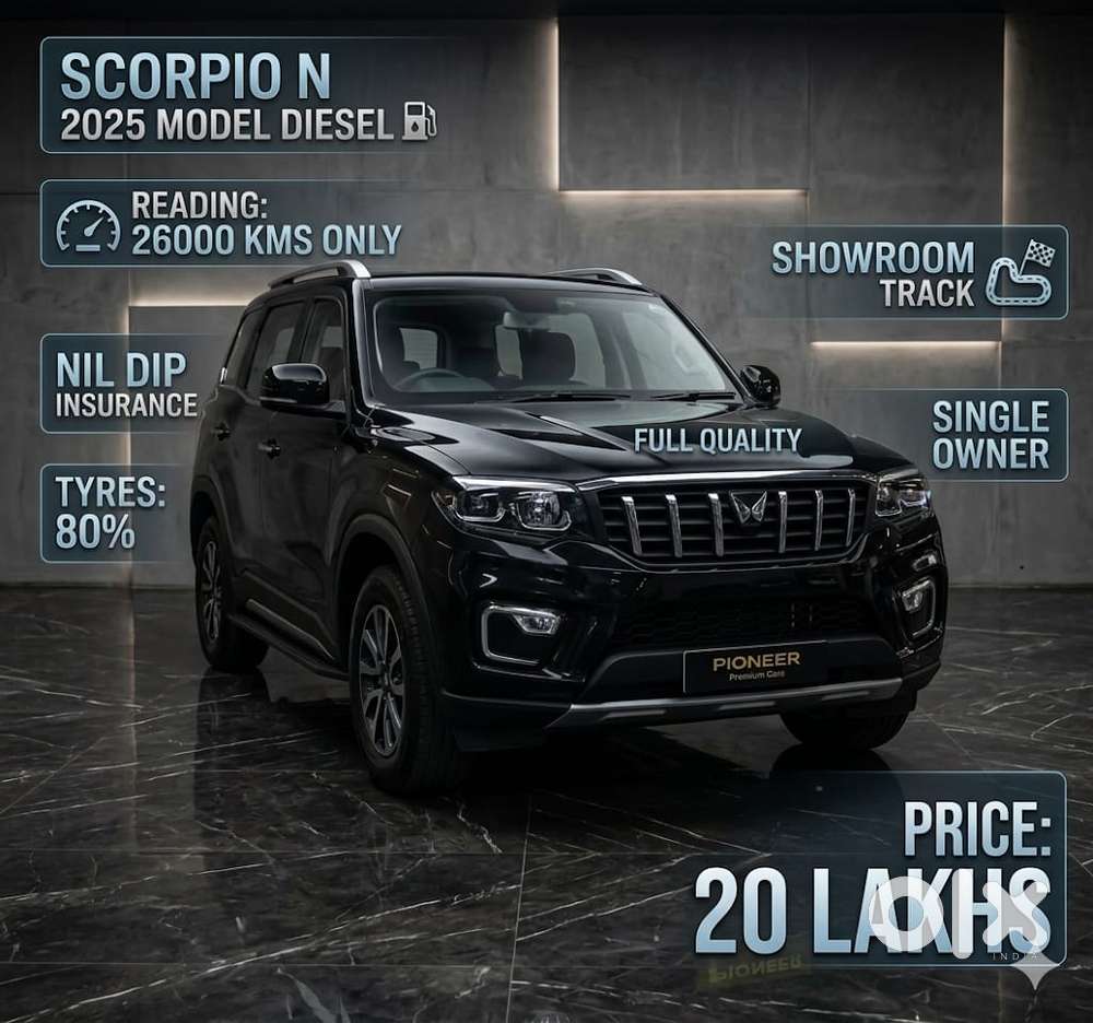 Mahindra Scorpio-n 2.2 Z8 L Diesel At 7 Str, 2025, Diesel