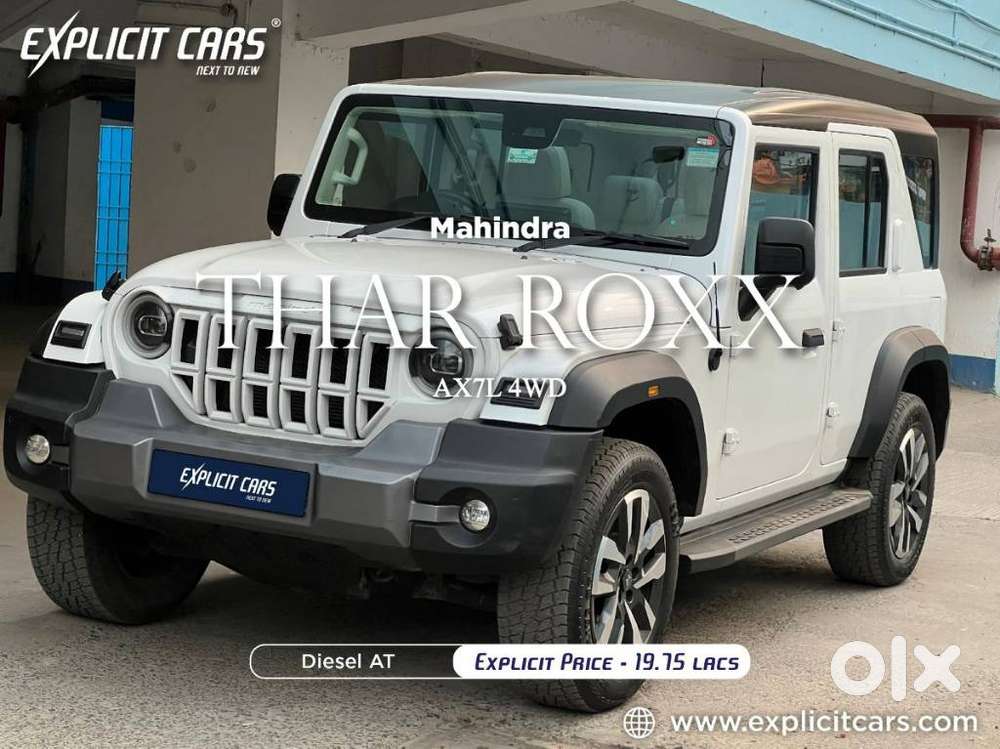 Mahindra Thar Roxx Ax7 L Diesel At 4wd, 2024, Diesel