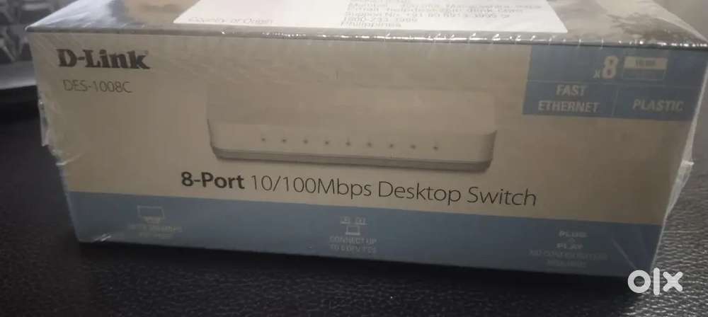 Dlink LAN Switch box pack