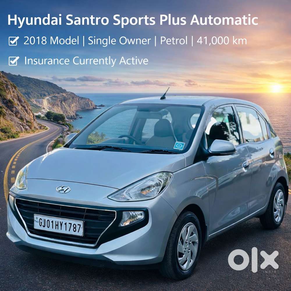 Hyundai New Santro 1.1 Sportz Amt, 2018, Petrol