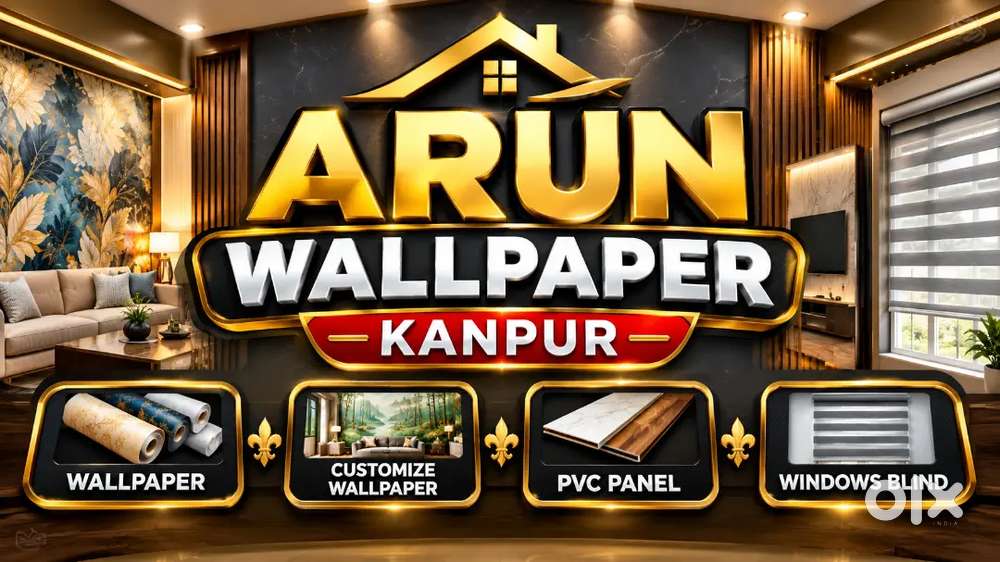 Wallpaper and PVC PANEL