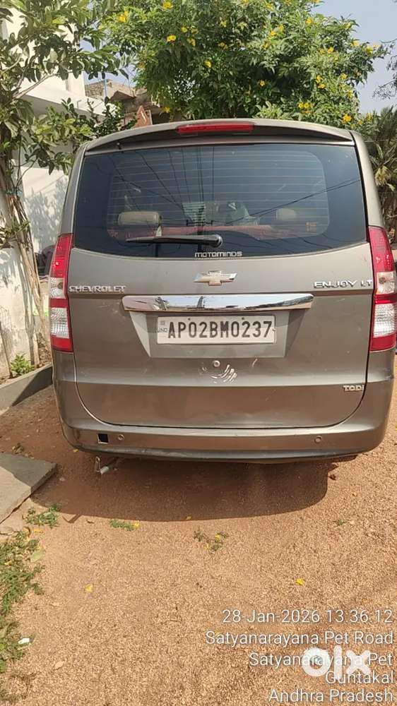 Chevrolet Enjoy 2016 Diesel 222000 Km Driven