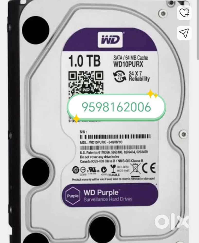WD Hard Disk 1TB
