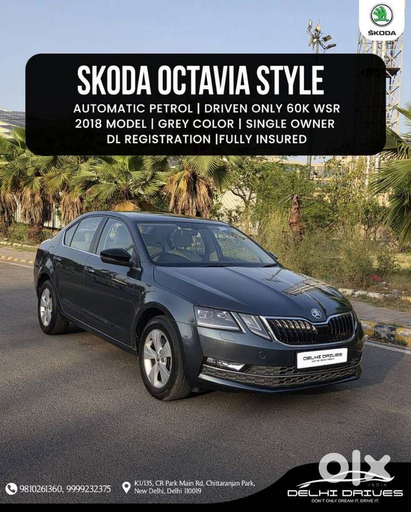 Skoda Octavia 1.8 Tsi Style At, 2018, Petrol