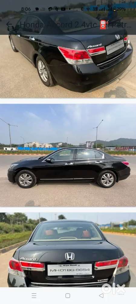 Honda Accord 2013 Cng & Hybrids 95215 Km Driven