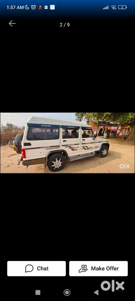 Bolero Ac Power Steering 9 Seater Very Good Condition