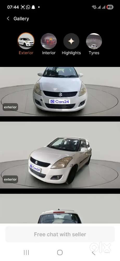 Maruti Suzuki Swift 2013 Cng & Hybrids 156000 Km Driven
