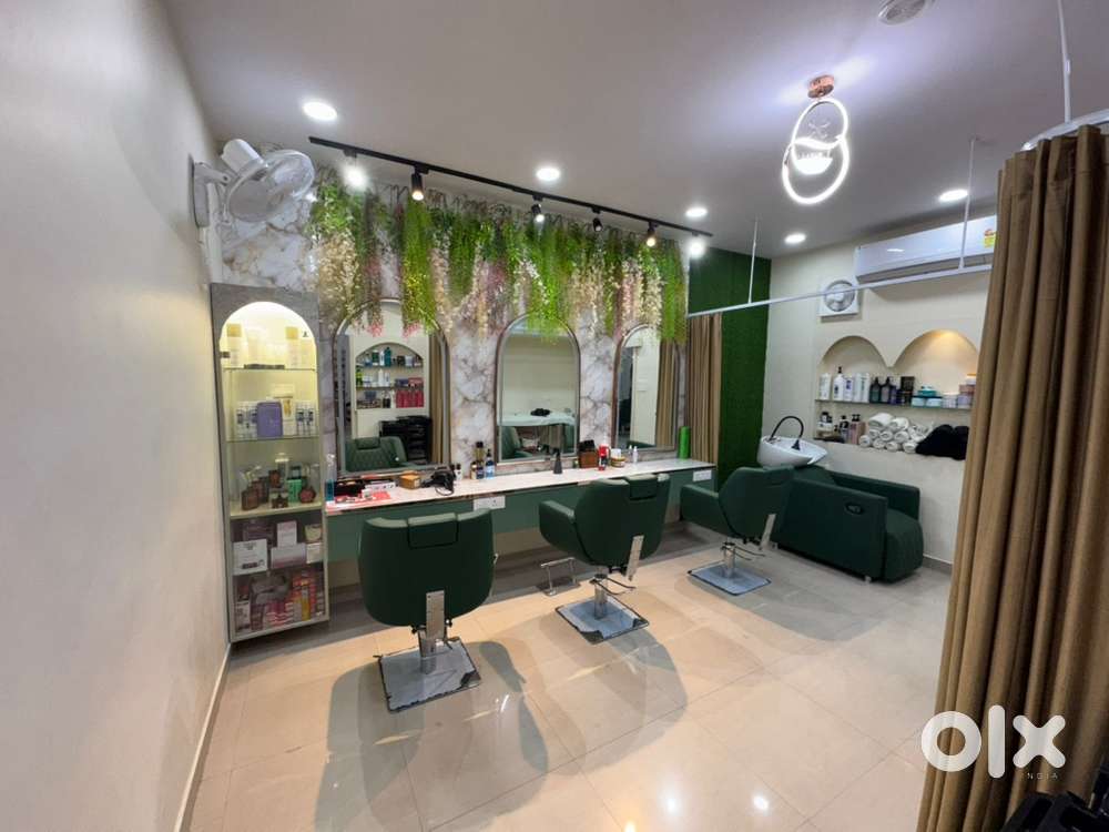 Unisex & Kids Salon for Sale | Ready-to-Run Setup | Blush Berry