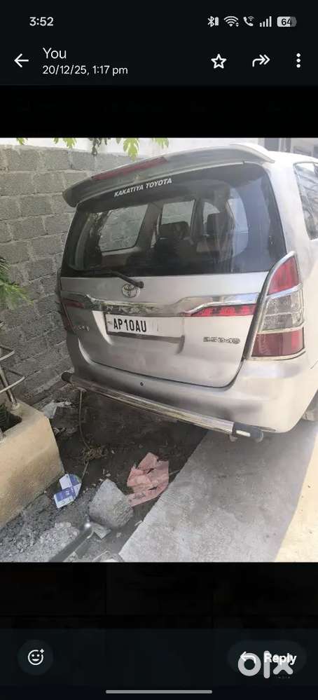 Toyota Innova 2008 Diesel 300000 Km Driven